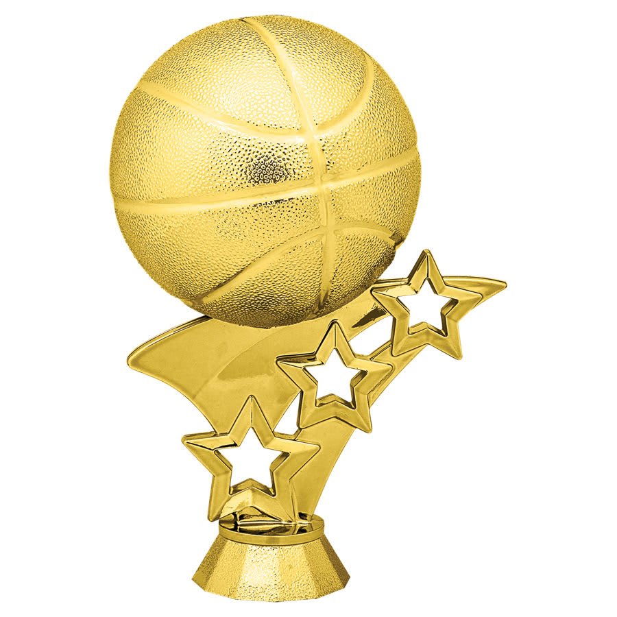 Gold Basketball 3-Star Figure
