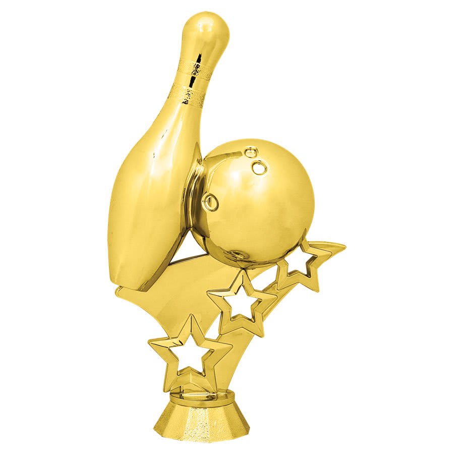 Gold Bowling 3-Star Figure