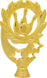 Bowling Sport Wreath Figure