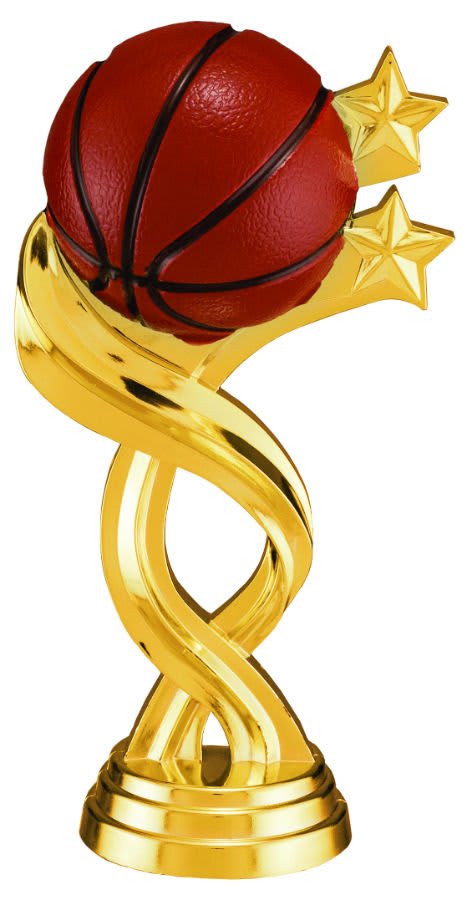 Color Basketball Twisted Sport Figure