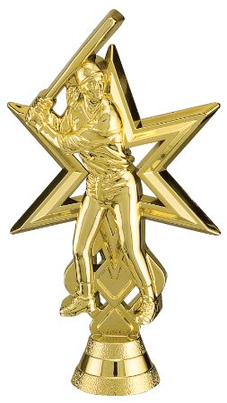 Female Softball Sport Star Figure