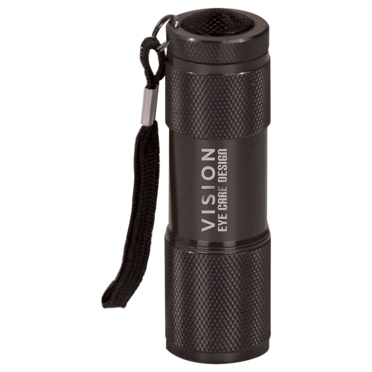 9-LED Laserable Flashlight with Strap