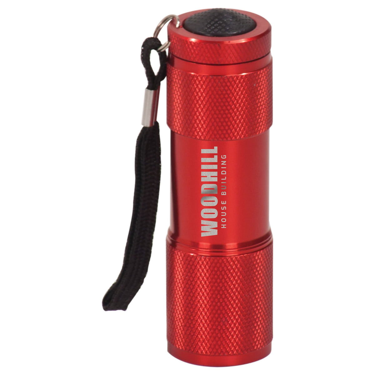 9-LED Laserable Flashlight with Strap