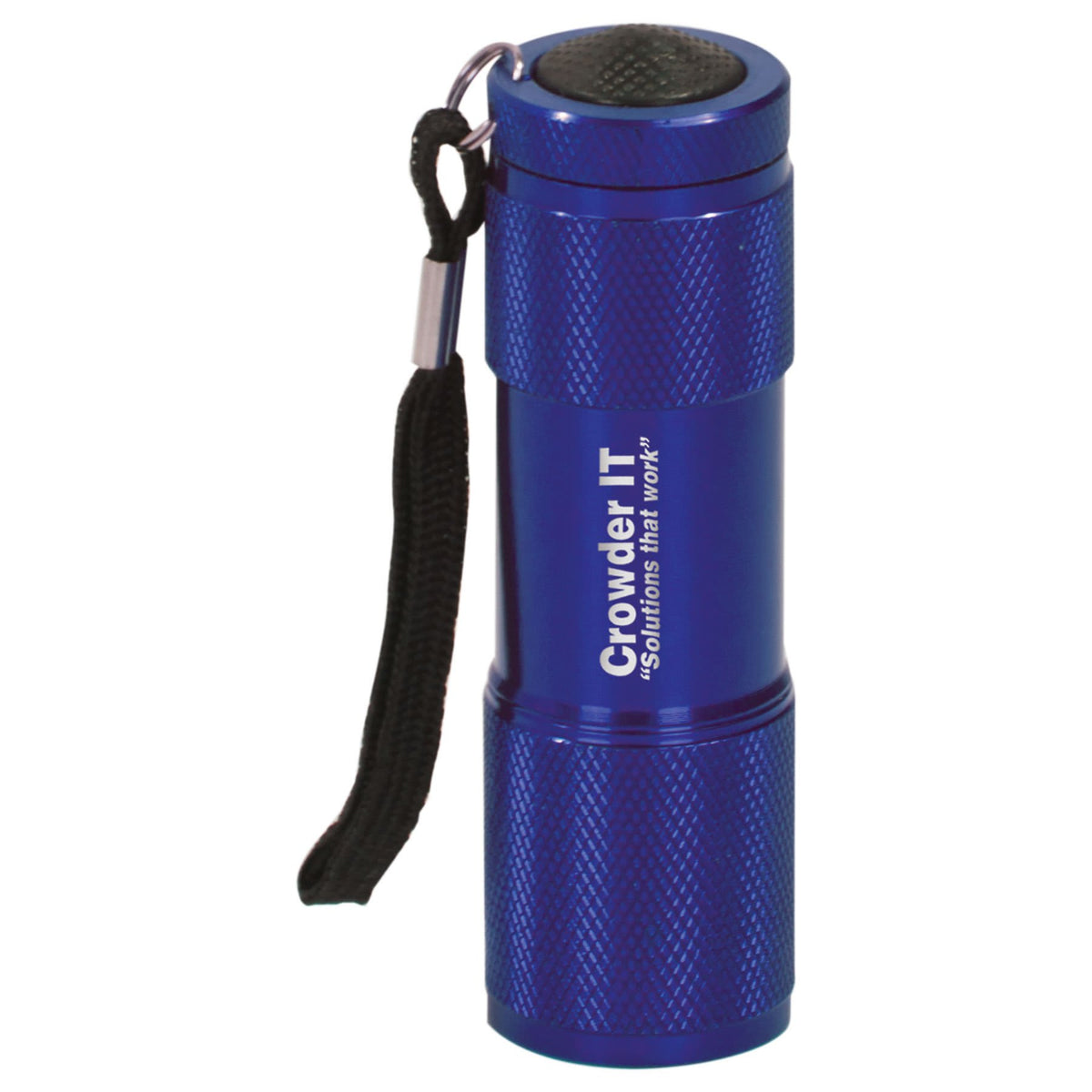 9-LED Laserable Flashlight with Strap