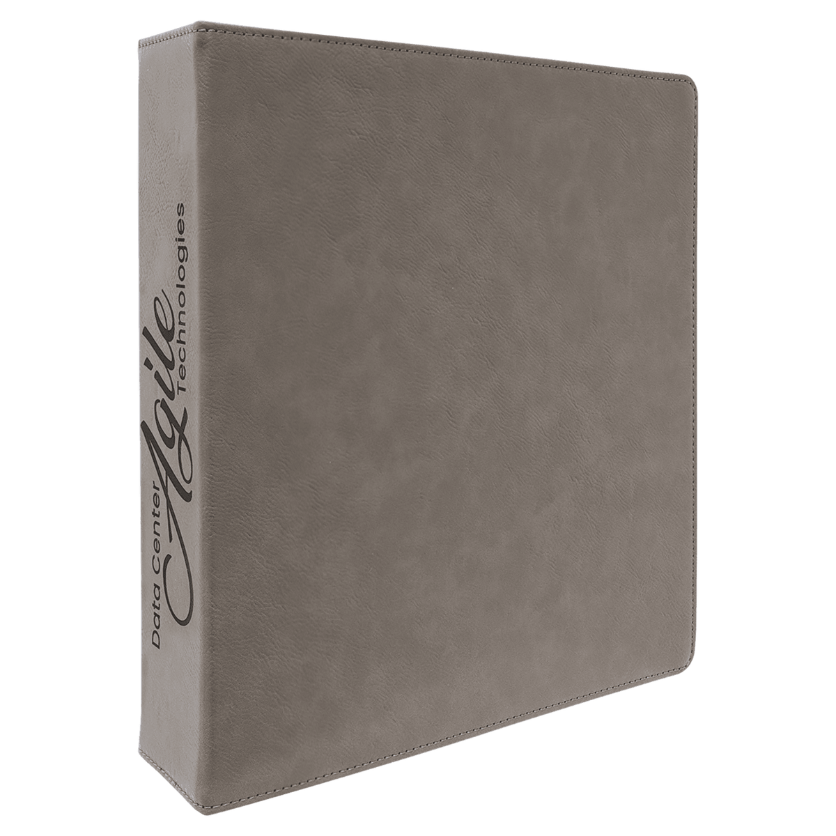 Laserable Leatherette 3 Ring Binder with 2" Slant D Rings