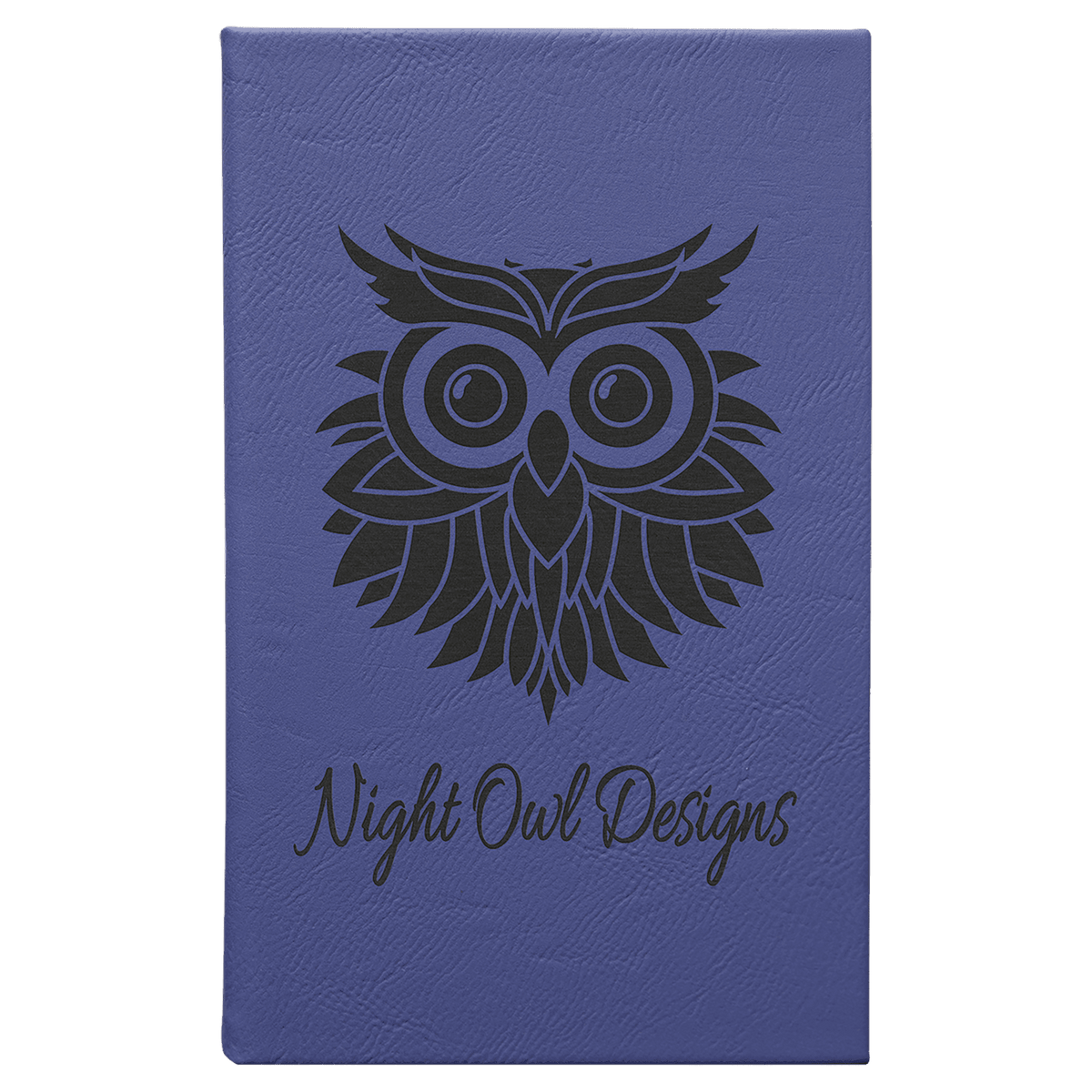 Laserable Leatherette Sketch Book with Unlined Notepad