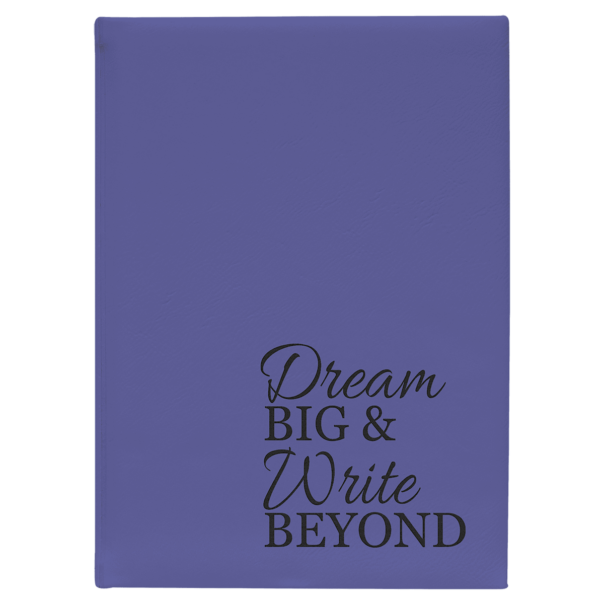 Laserable Leatherette Journal with Lined Notepad