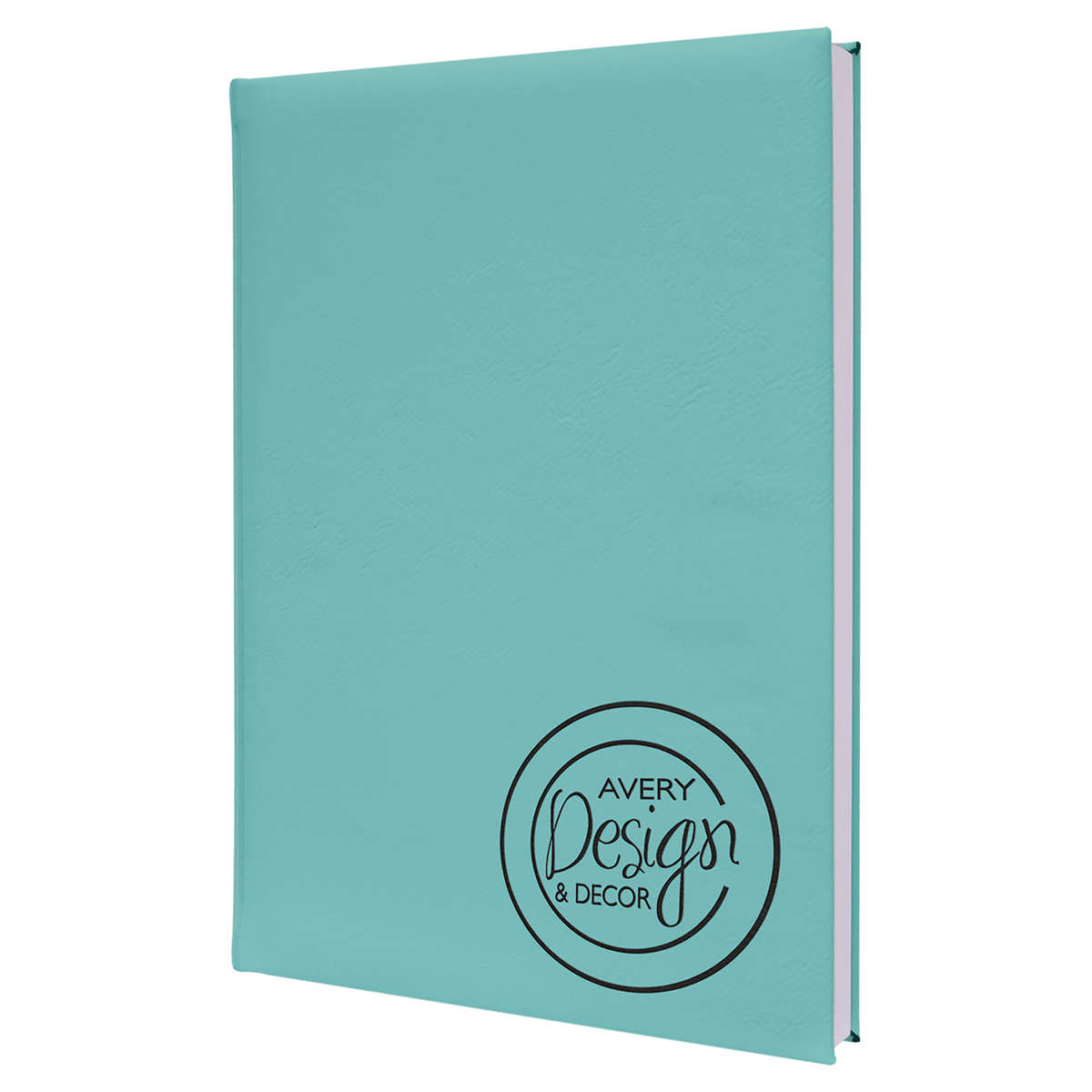 Laserable Leatherette Sketch Book with Unlined Notepad