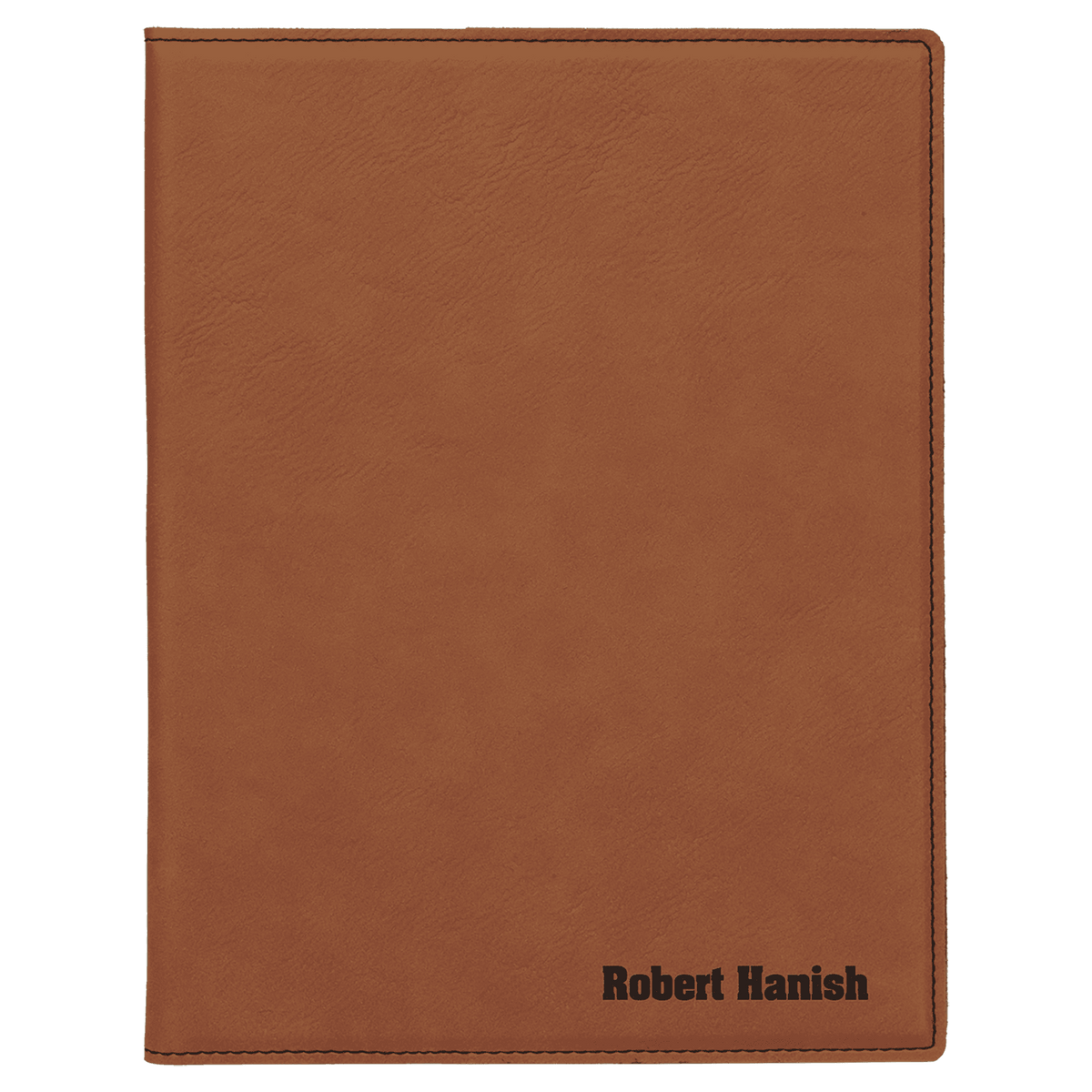 Rawhide Laserable Leatherette Portfolio with Notepad