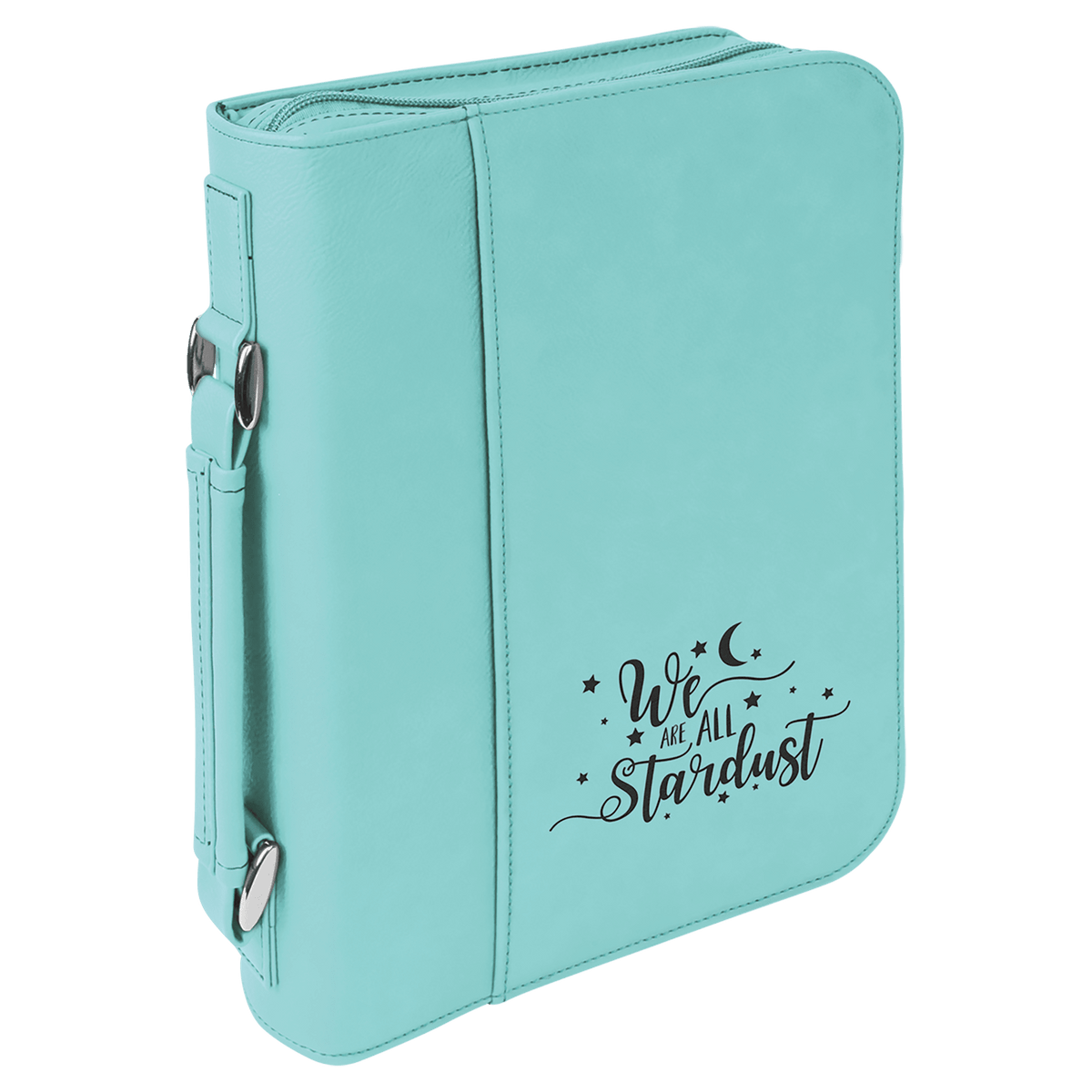 Leatherette Book/Bible Cover with Handle & Zipper