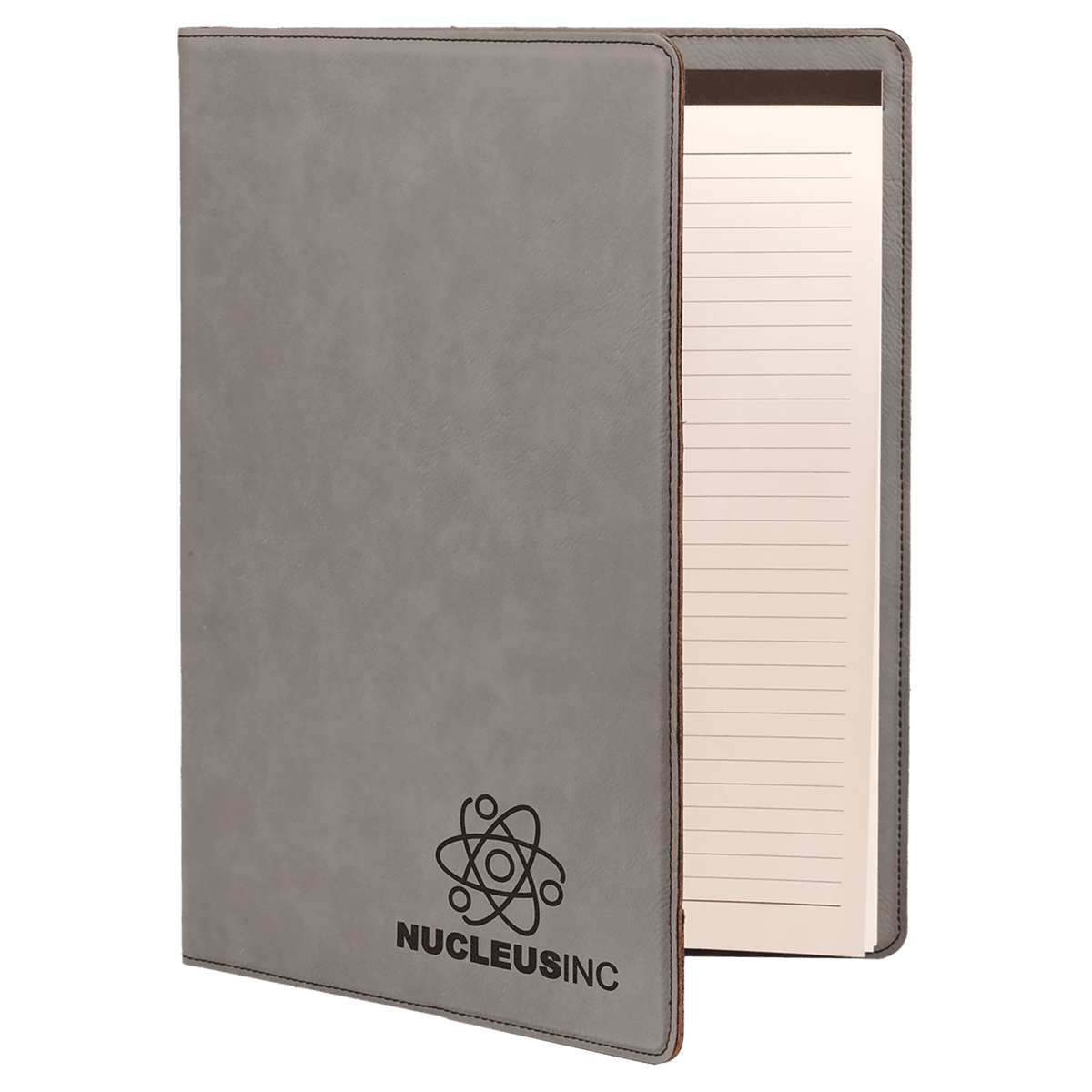 Laserable Leatherette Portfolio with Notepad