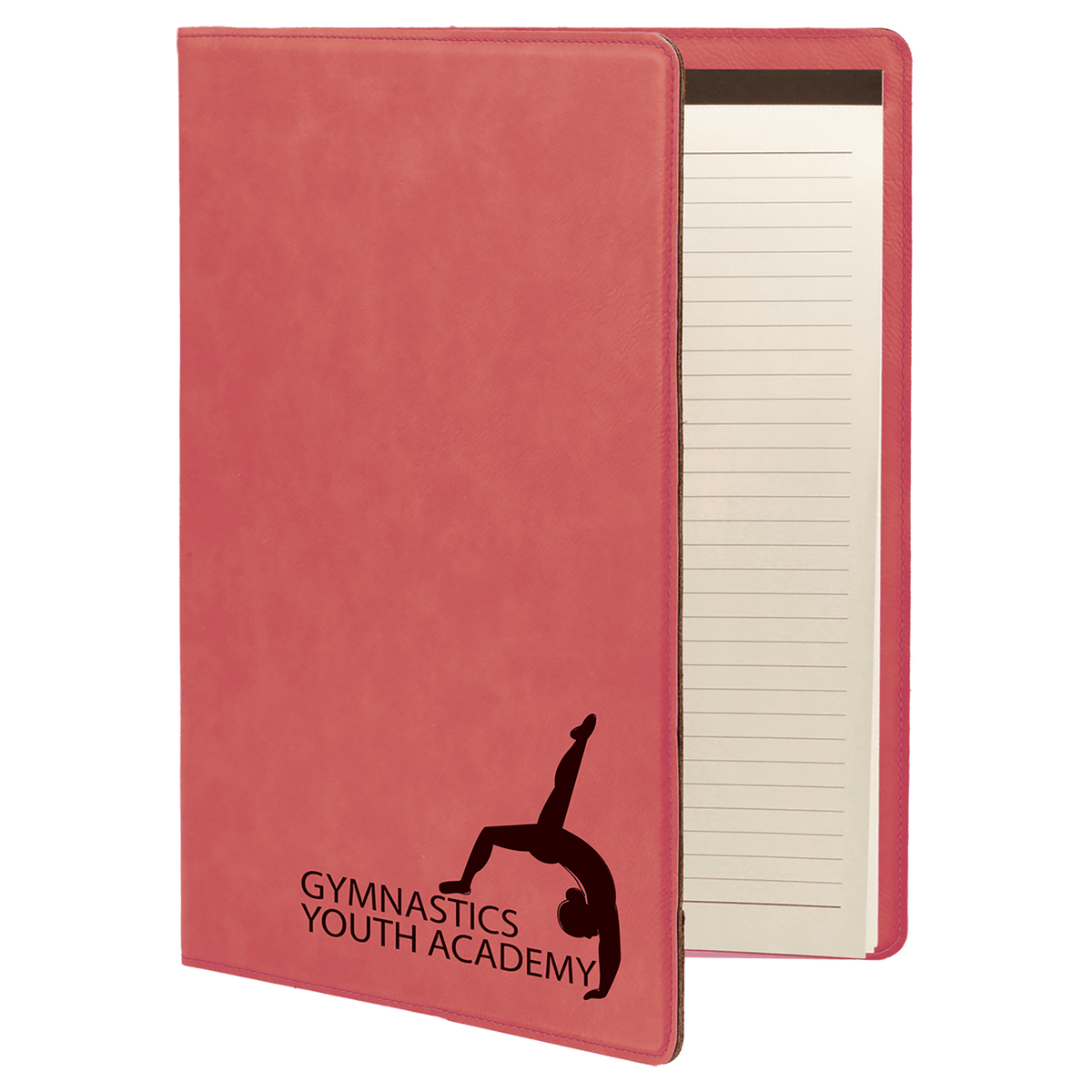 Laserable Leatherette Portfolio with Notepad
