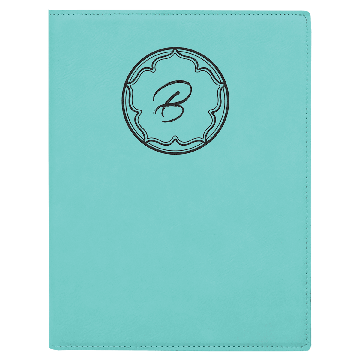 Laserable Leatherette Portfolio with Notepad