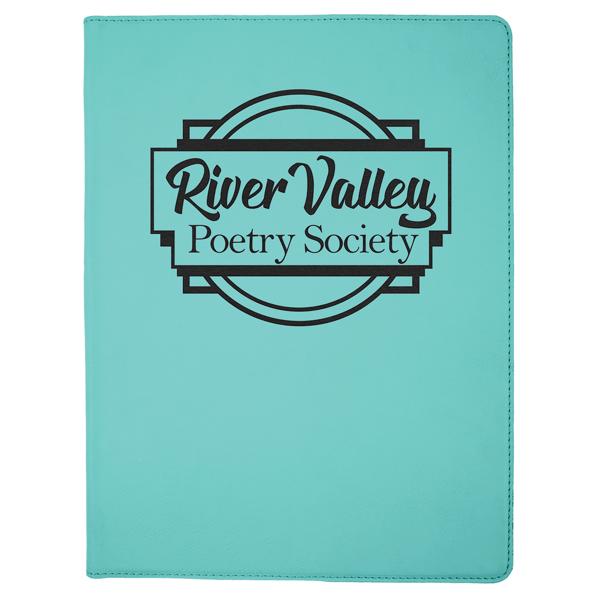 Laserable Leatherette Portfolio with Notepad