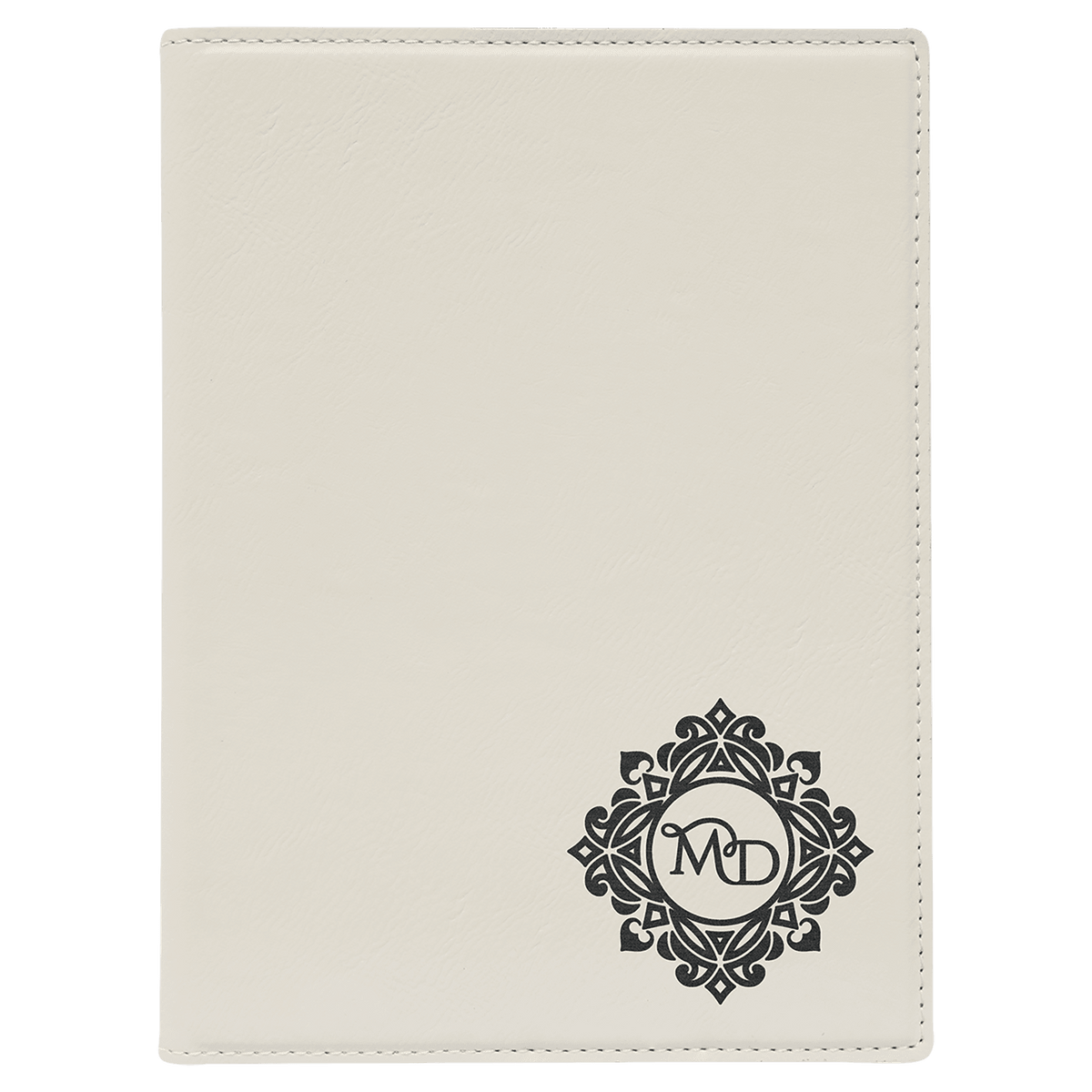 Laserable Leatherette Portfolio with Notepad