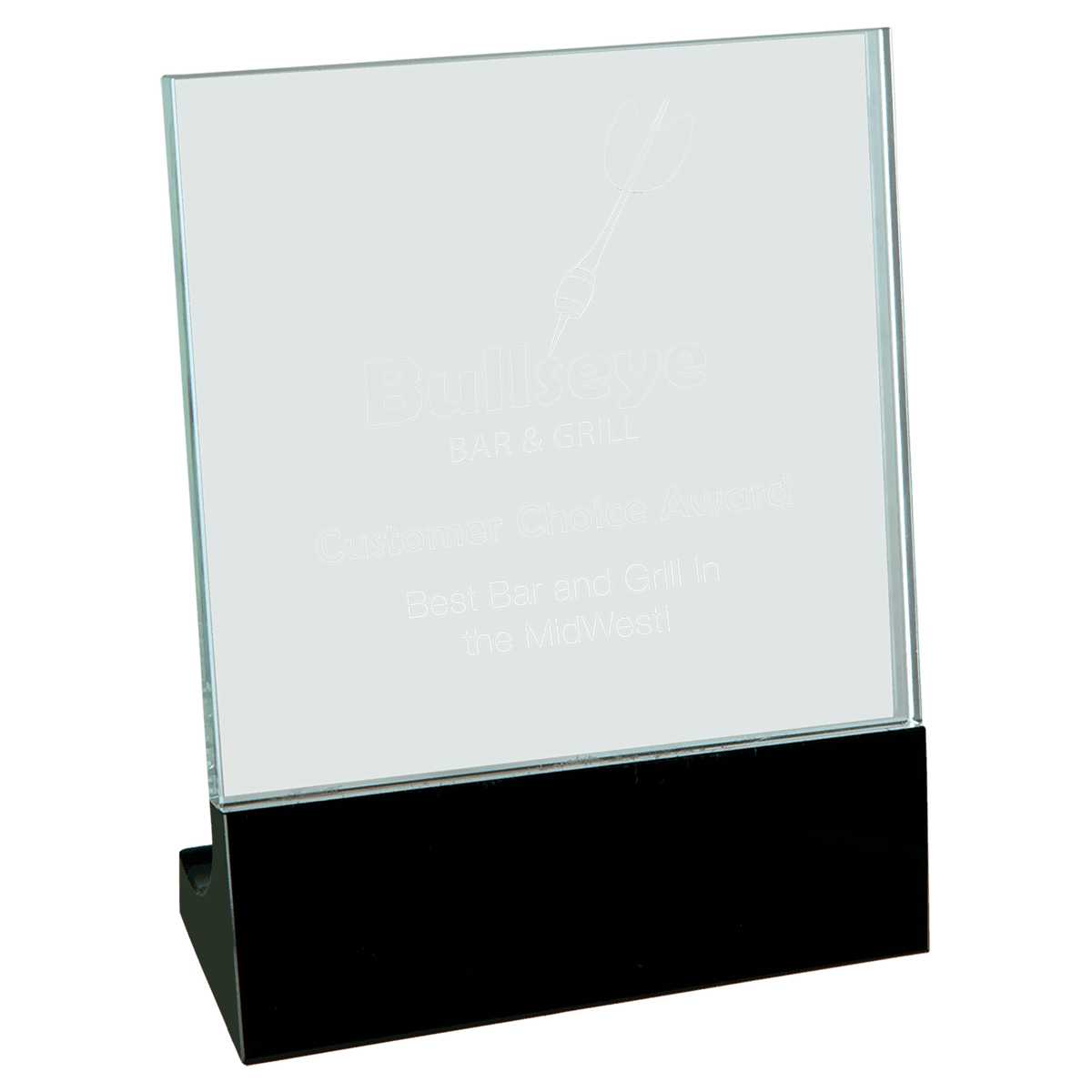Glass Stand Up Award