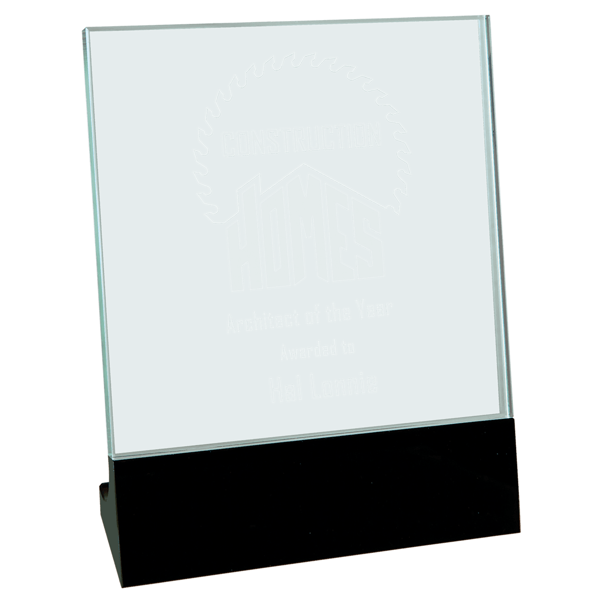 Glass Stand Up Award