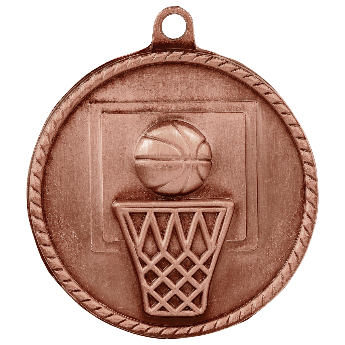 Basketball High Relief Medal Award