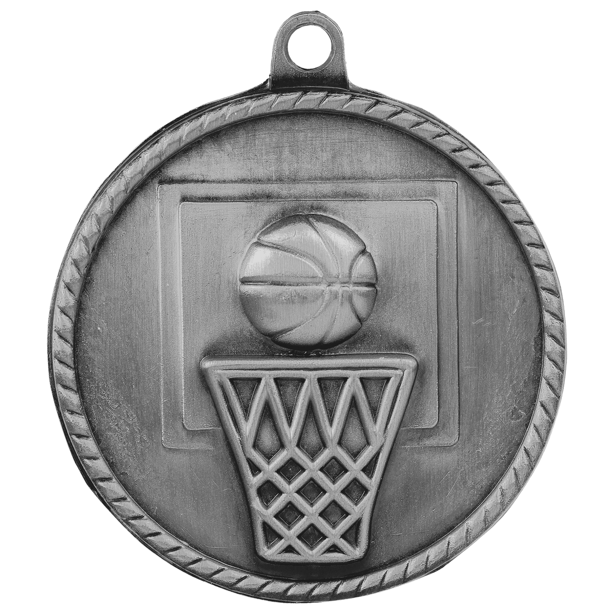 Basketball High Relief Medal Award