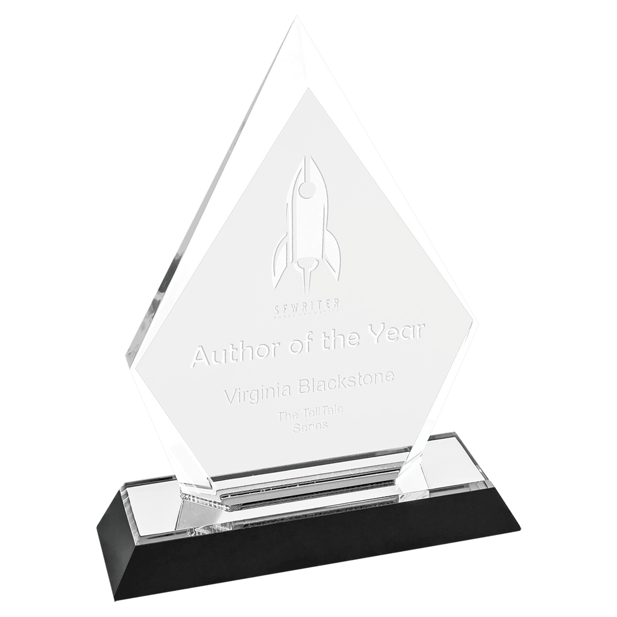 Arrow Point Impress Acrylic Award