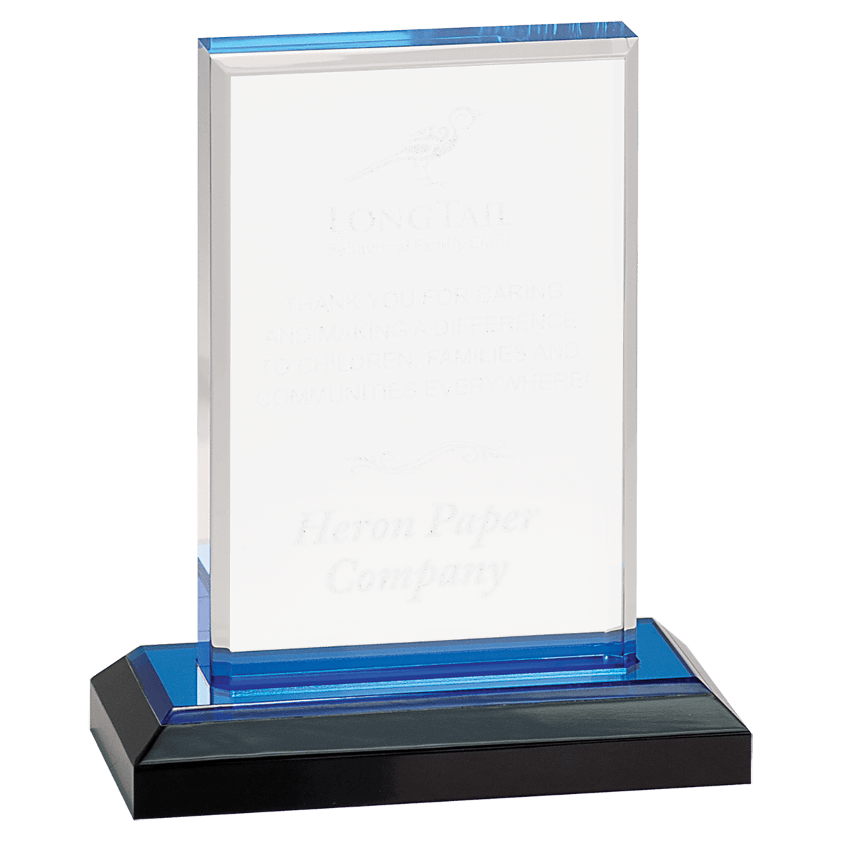 Beveled Impress Acrylic Award