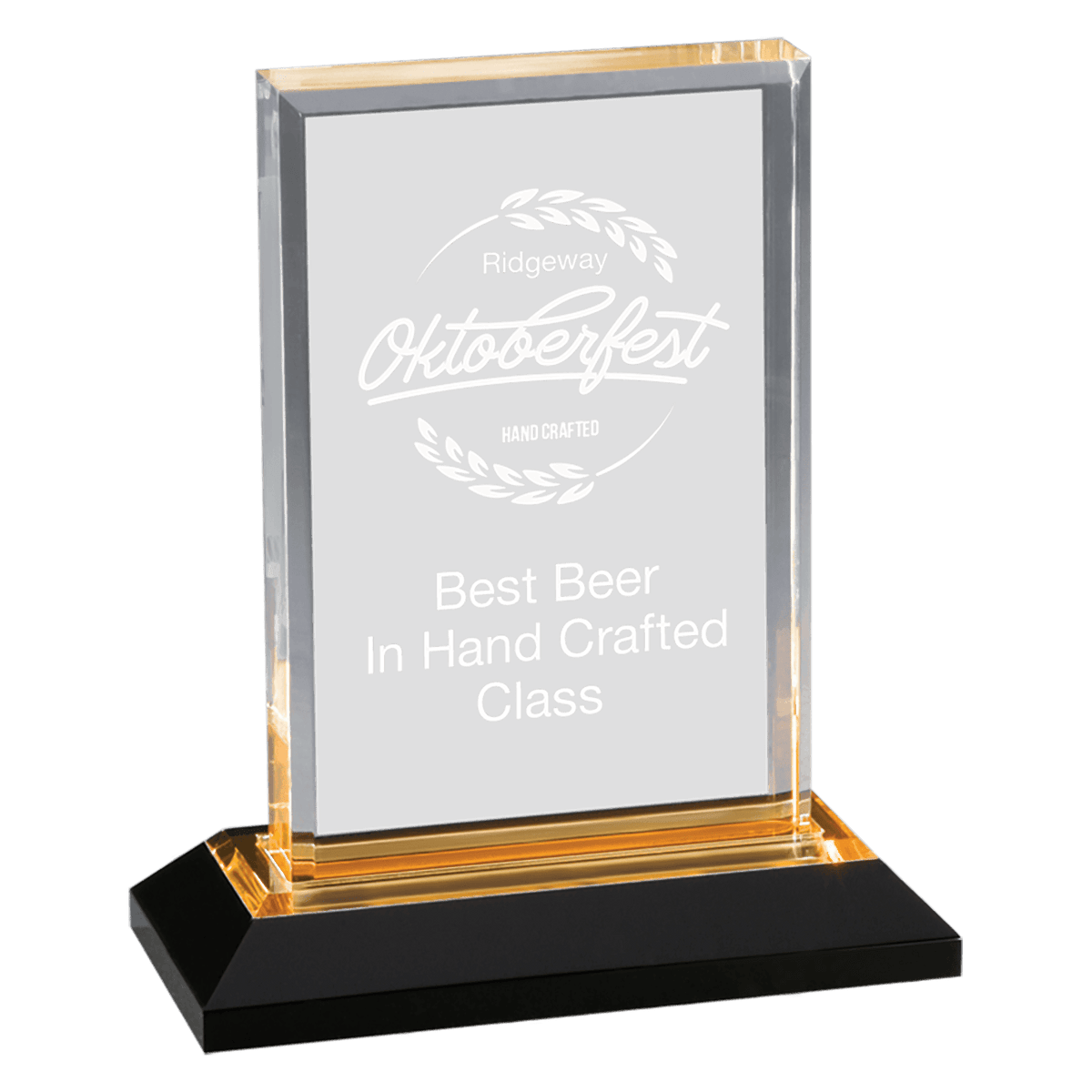 Beveled Impress Acrylic Award