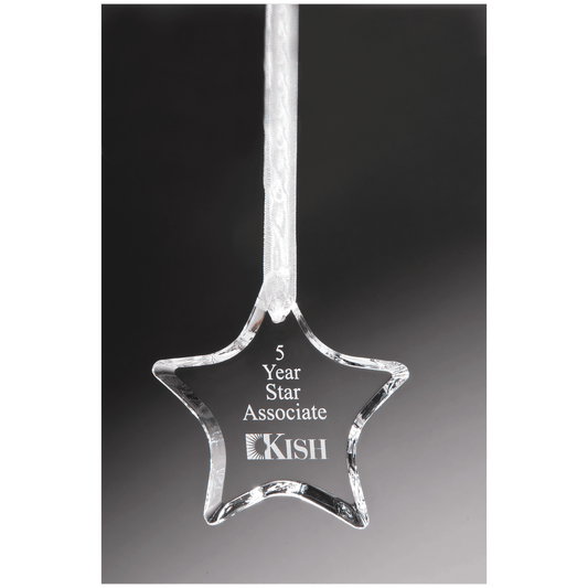 Crystal Star Ornament Award