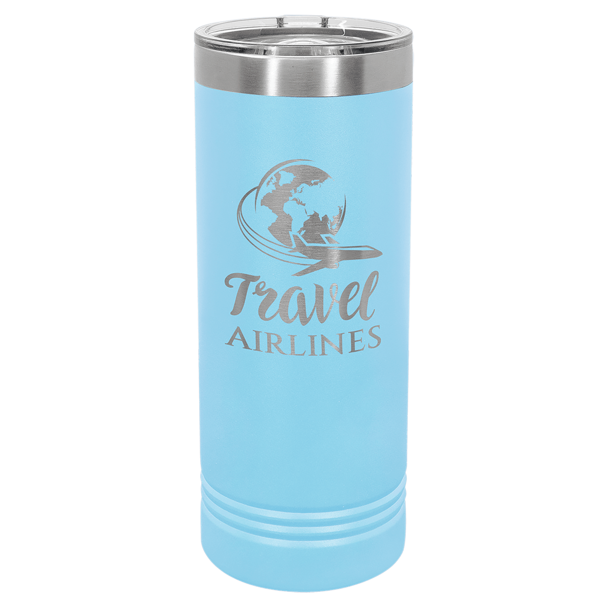 Polar Camel 22 oz. Skinny Tumbler with Slider Lid