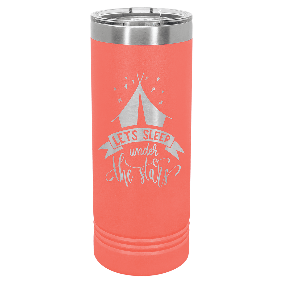 Polar Camel 22 oz. Skinny Tumbler with Slider Lid