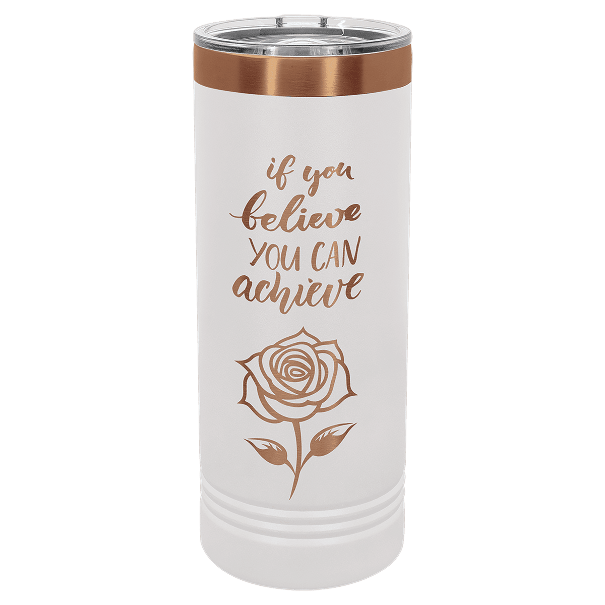 Polar Camel 22 oz. Skinny Tumbler with Slider Lid