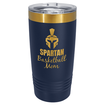 Polar Camel 20 oz. Black/ ION-Plated Ringneck Tumbler with Slider Lid