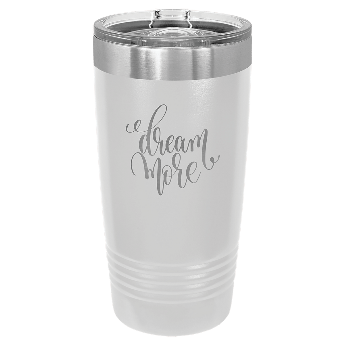 Polar Camel 20 oz. Black/ ION-Plated Ringneck Tumbler with Slider Lid