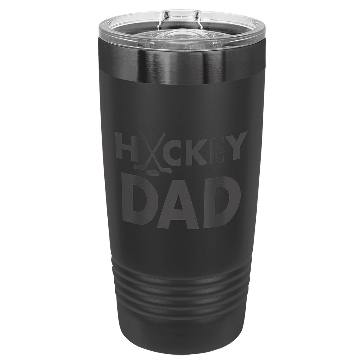 Polar Camel 20 oz. Black/ ION-Plated Ringneck Tumbler with Slider Lid