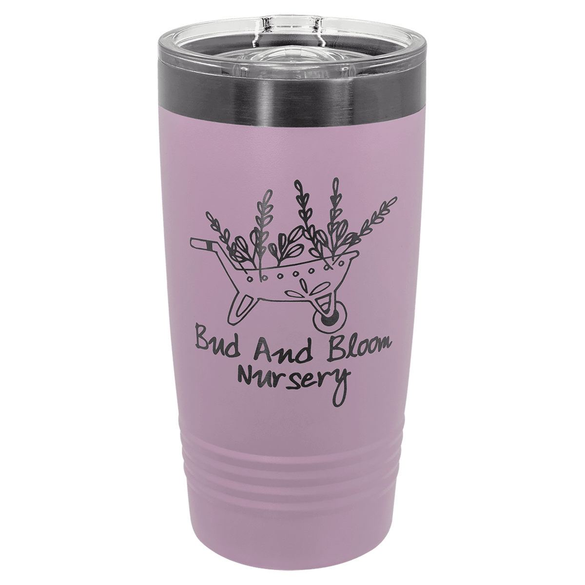 Polar Camel 20 oz. Black/ ION-Plated Ringneck Tumbler with Slider Lid