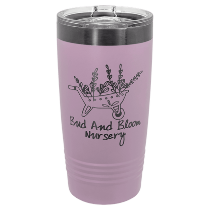 Polar Camel 20 oz. Black/ ION-Plated Ringneck Tumbler with Slider Lid