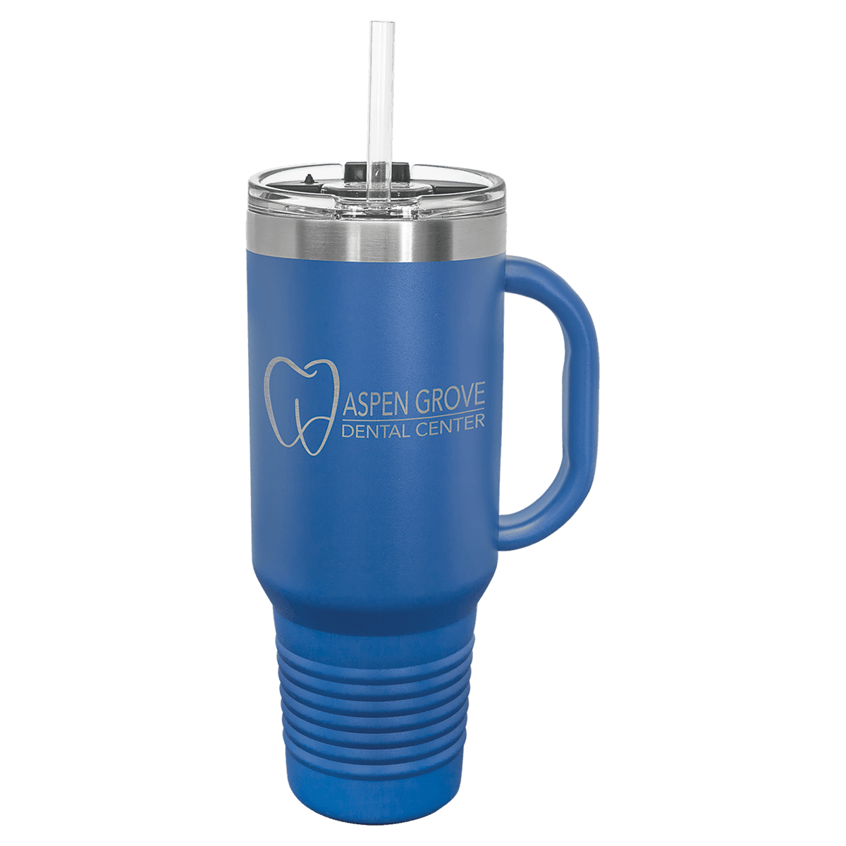 Polar Camel 40 oz. Travel Mug with Snap Lid & Straw