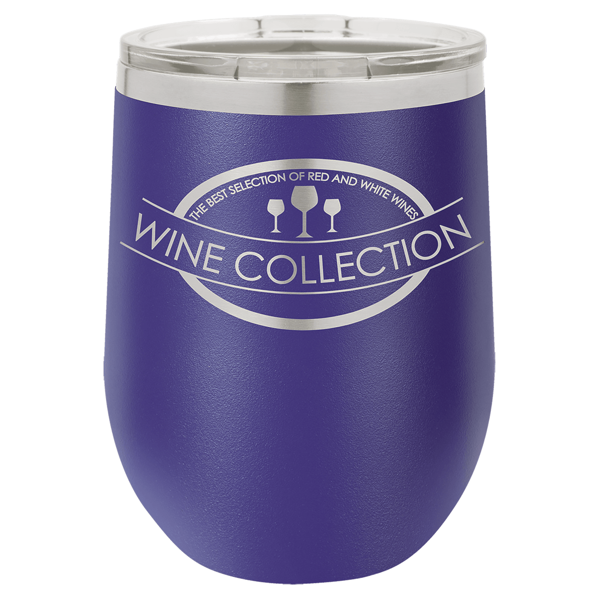 Polar Camel 12 oz. Stemless Wine Tumbler with Standard Lid