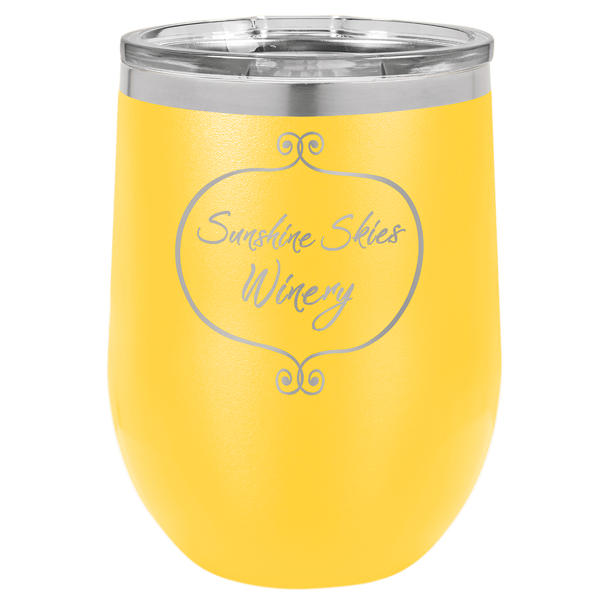 Polar Camel 12 oz. Stemless Wine Tumbler with Standard Lid