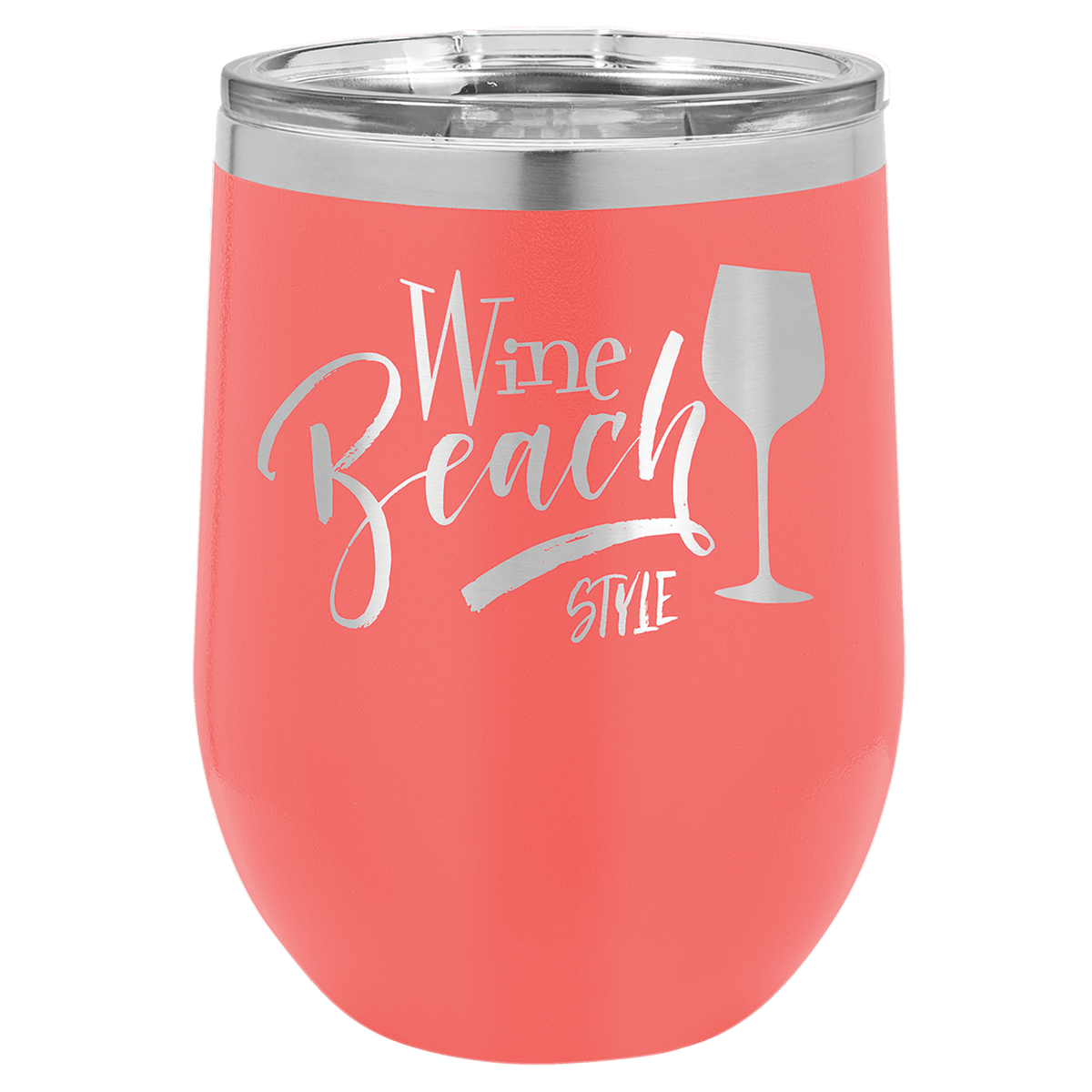 Polar Camel 12 oz. Stemless Wine Tumbler with Standard Lid