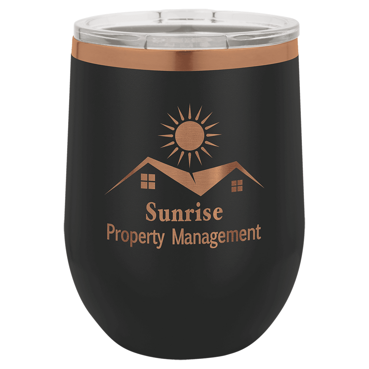 Polar Camel 12 oz. Stemless Wine Tumbler with Standard Lid