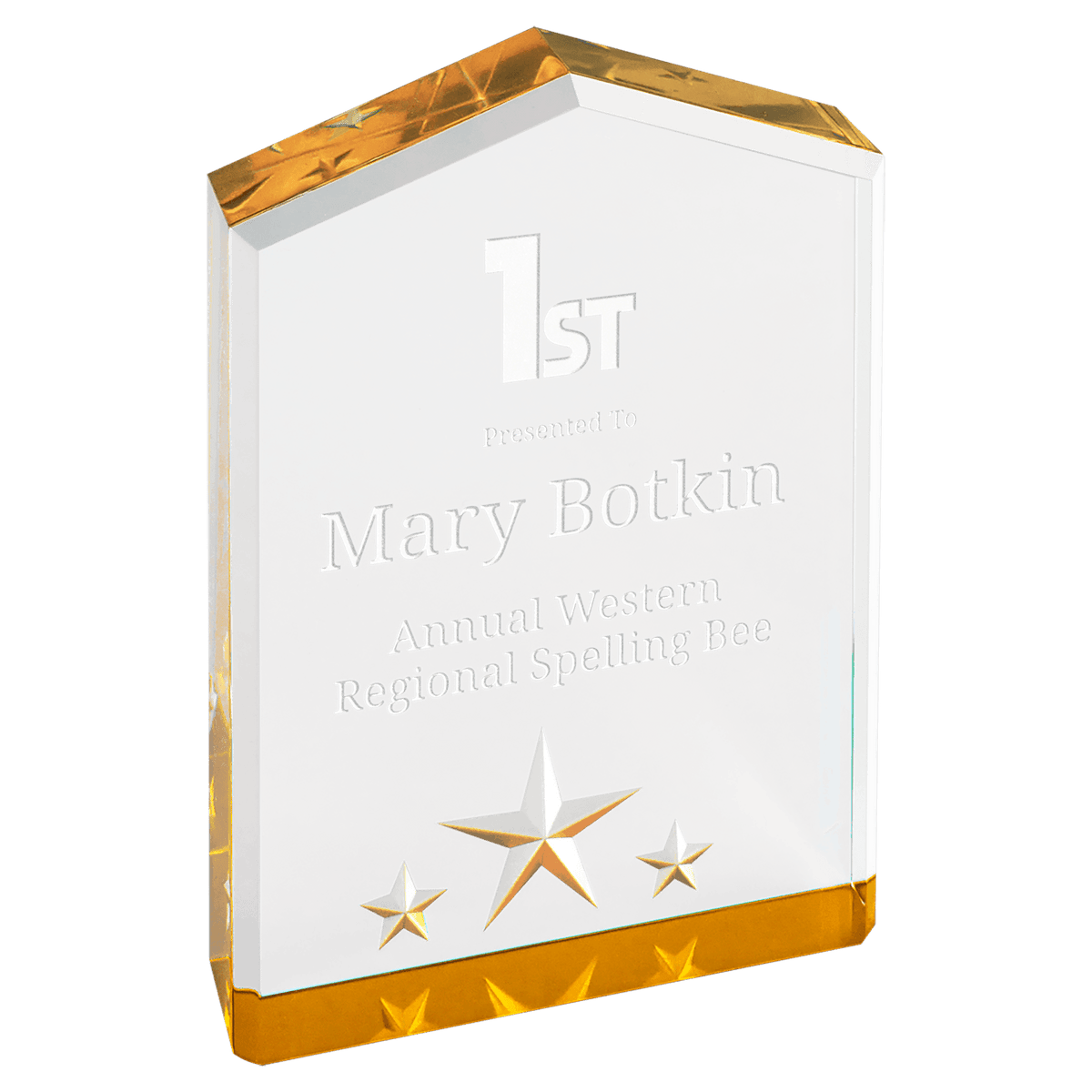 Star Point Acrylic Award