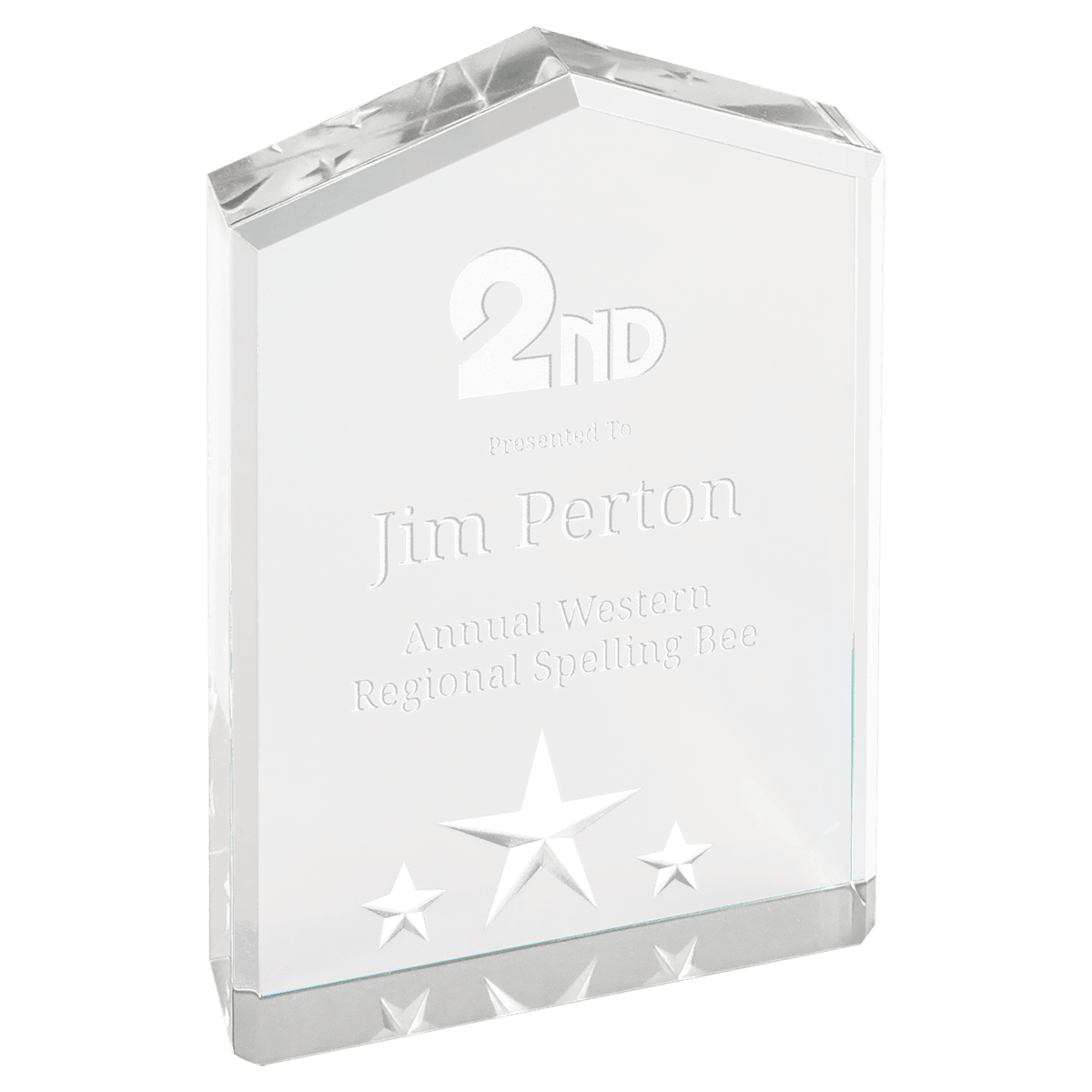 Star Point Acrylic Award