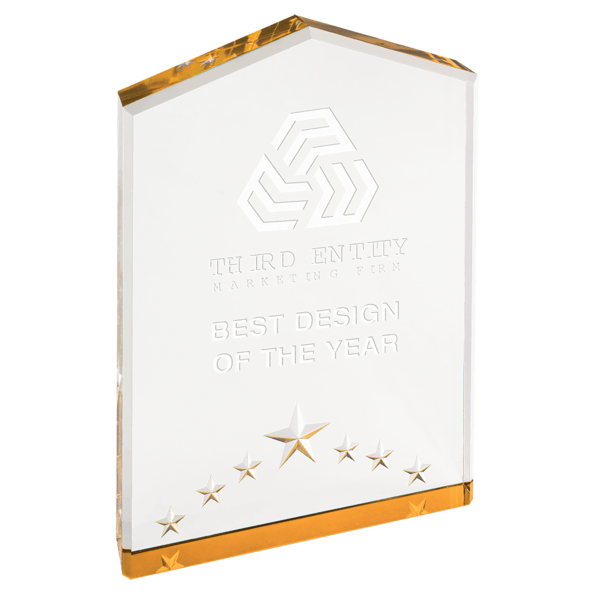Star Point Acrylic Award