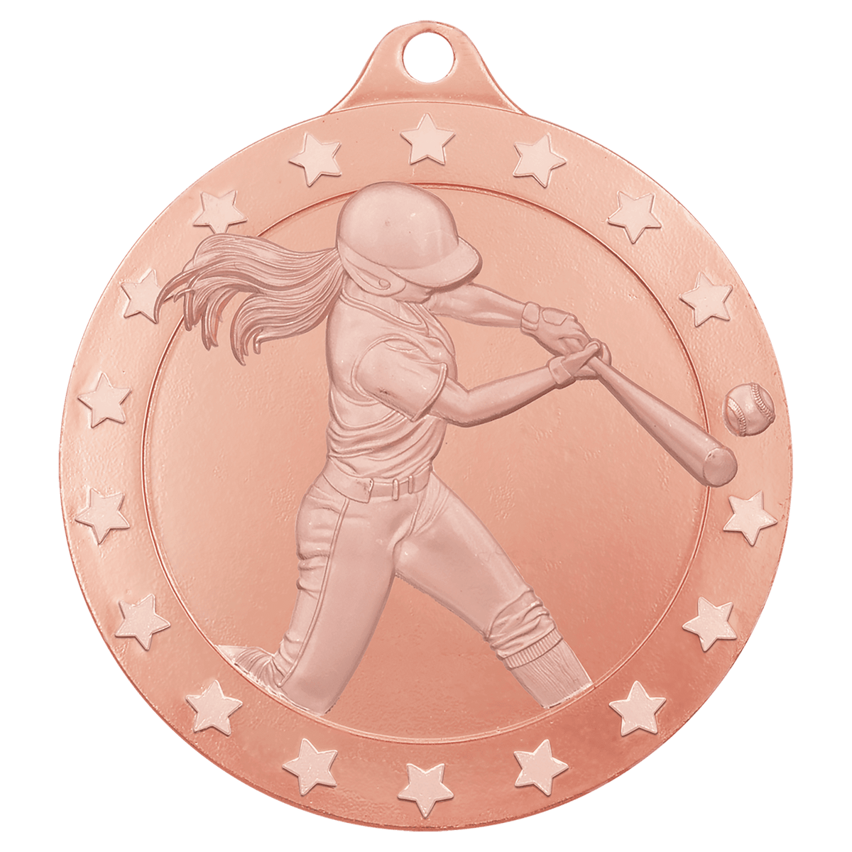 2" Radiance Softball Medal Award