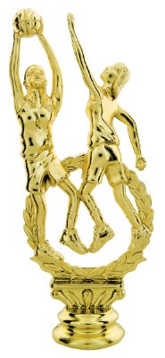 Female Double Action Basketball Figure