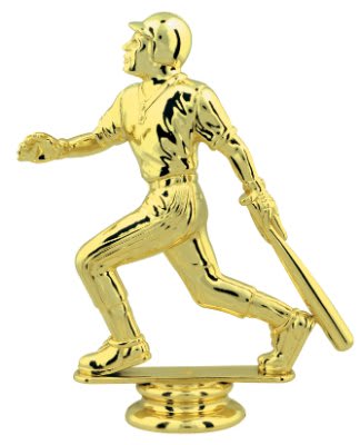 Male Bat Down Baseball Figure