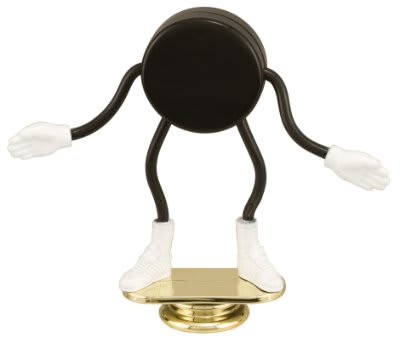 Hockey Bendable Trophy Dude Figure Award