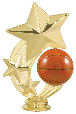 Basketball 3-Star Spinning Figure