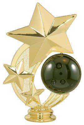 Bowling 3-Star Spinning Figure