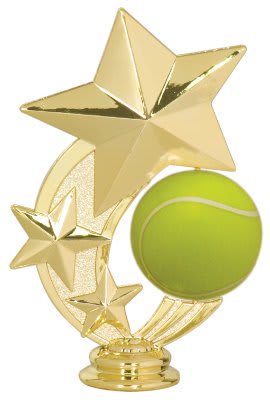 Tennis 3-Star Spinning Figure